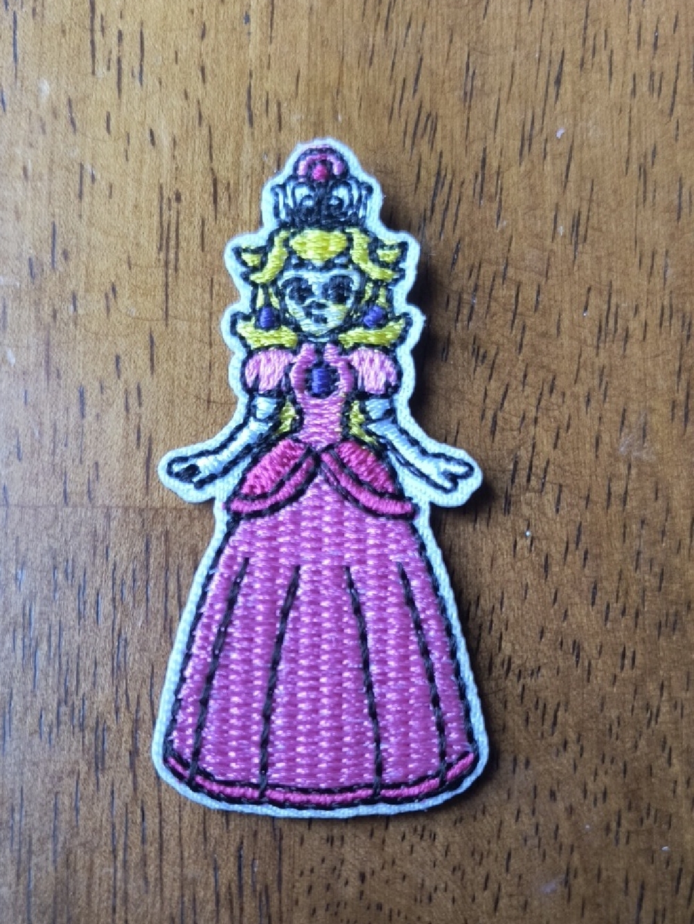 Nintendo Pink Princess Iron-On Patch